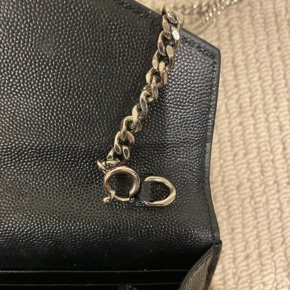YSL black envelope chain wallet - Picture 5 of 9